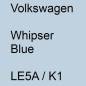 Preview: Volkswagen, Whipser Blue, LE5A / K1.